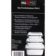 MAXXMEE Glas-Frischhaltedosen Set (3 Stück)