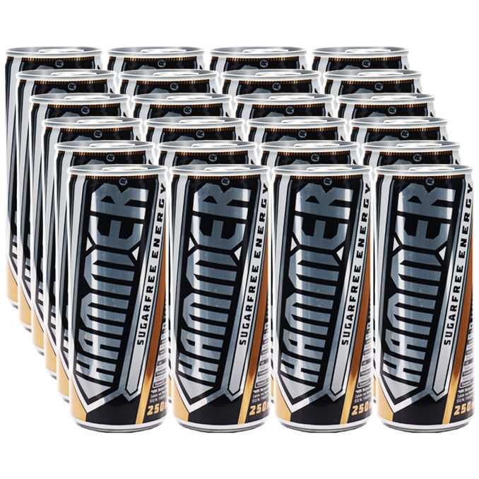 Hammer Energy Drink (zuckerfrei), 24er Pack (EINWEG) zzgl. Pfand