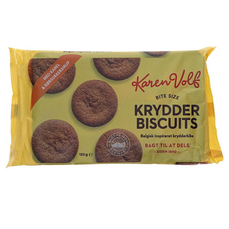 Volf Krydder Biscuits , 120 g fra Karen Volf |