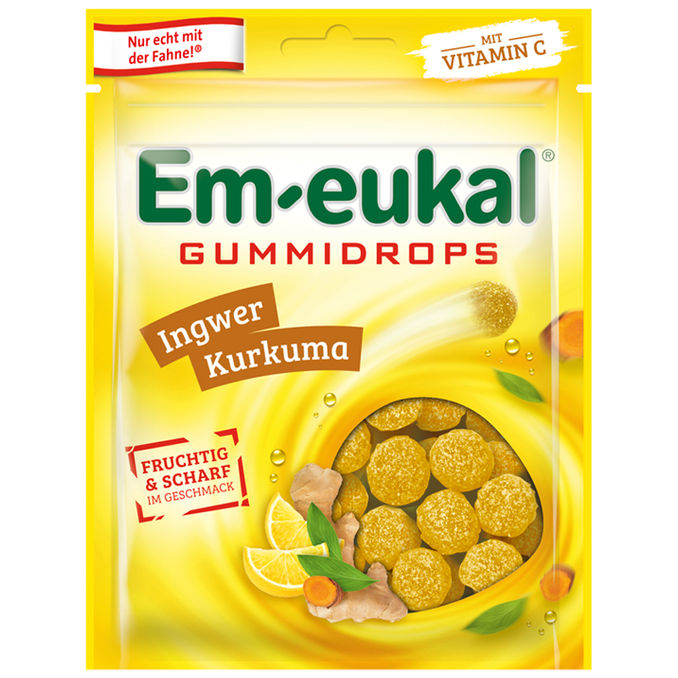 Em-eukal Gummidrops Ingwer-Kurkuma