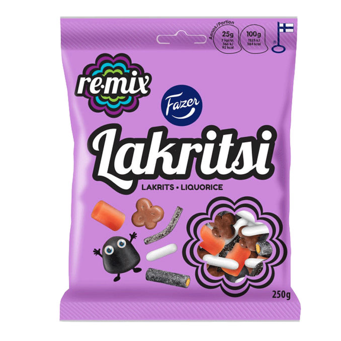 Fazer Remix Lakritsi Karkkipussi