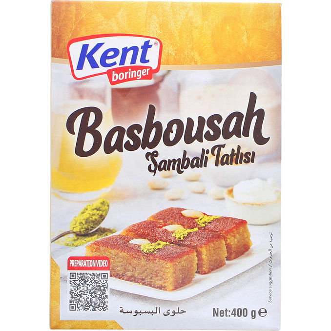 Kent 2 x Mannagrynskaka Basbousa