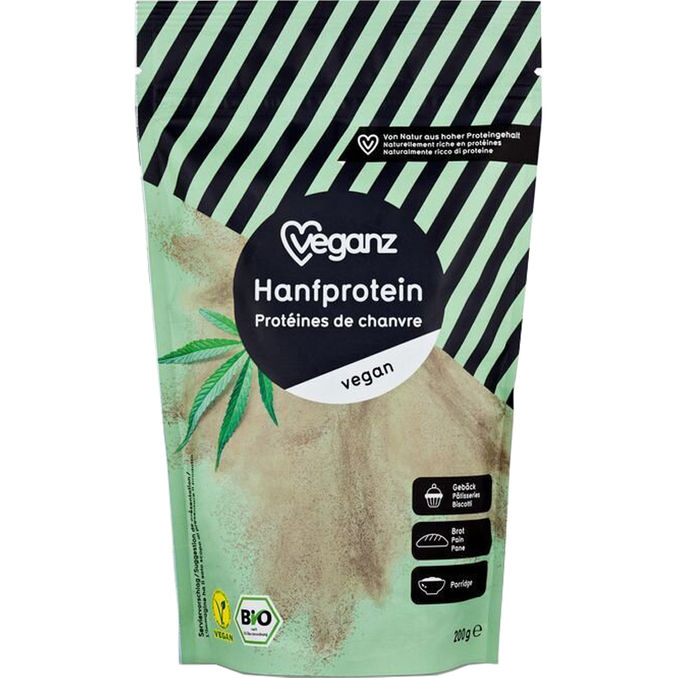 Veganz BIO Hanfprotein-Pulver