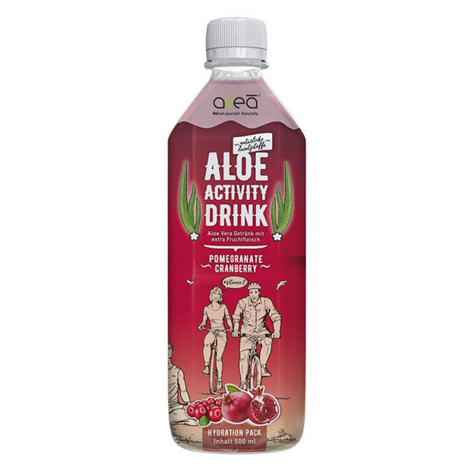 AVEA Aloe Activity Drink Granatapfel & Cranberry (EINWEG) zzgl. Pfand