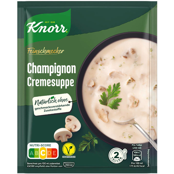 Knorr Champignon Cremesuppe