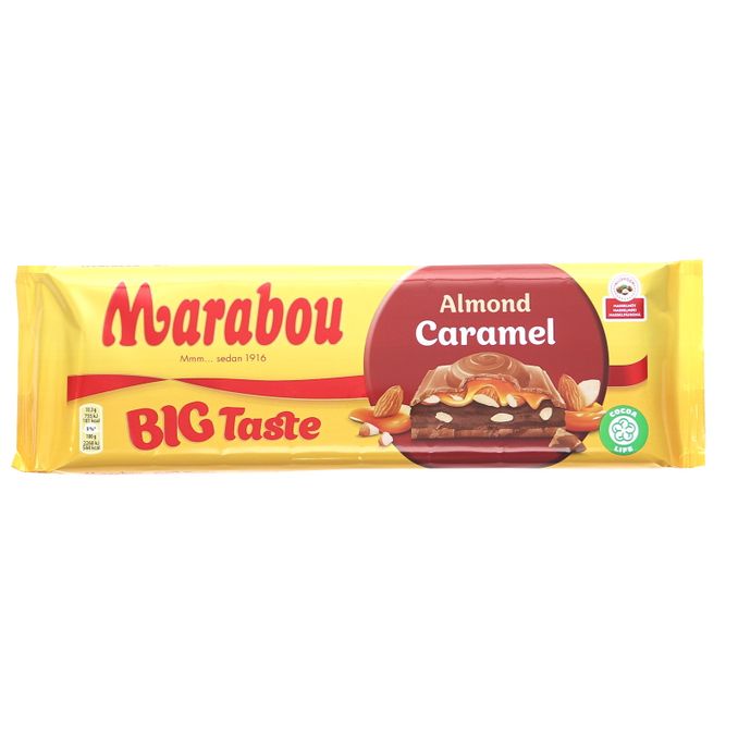Marabou Suklaalevy Manteli & Karamelli