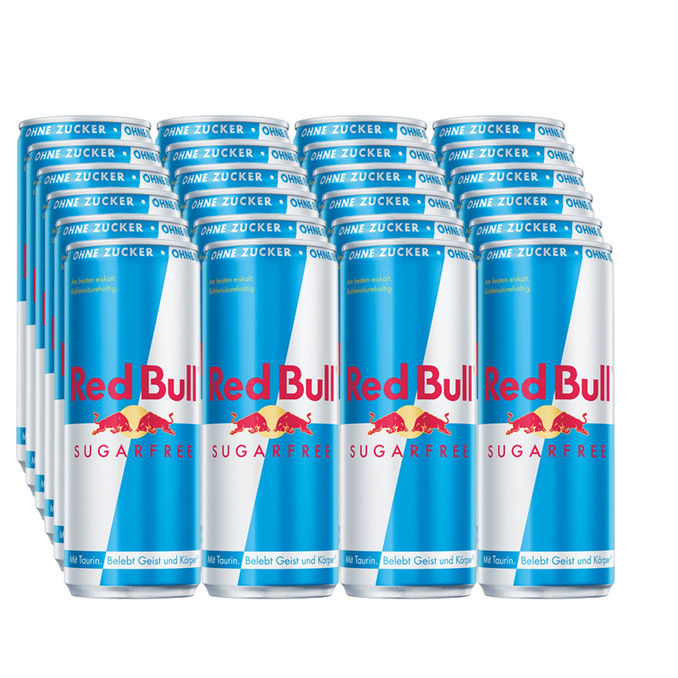 Red Bull Sugarfree, 24er Pack (EINWEG) zzgl. Pfand