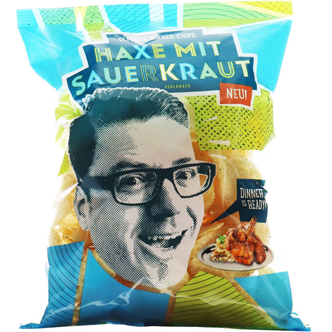 Olivers Chips Haxe-Sauerkraut-Geschmack