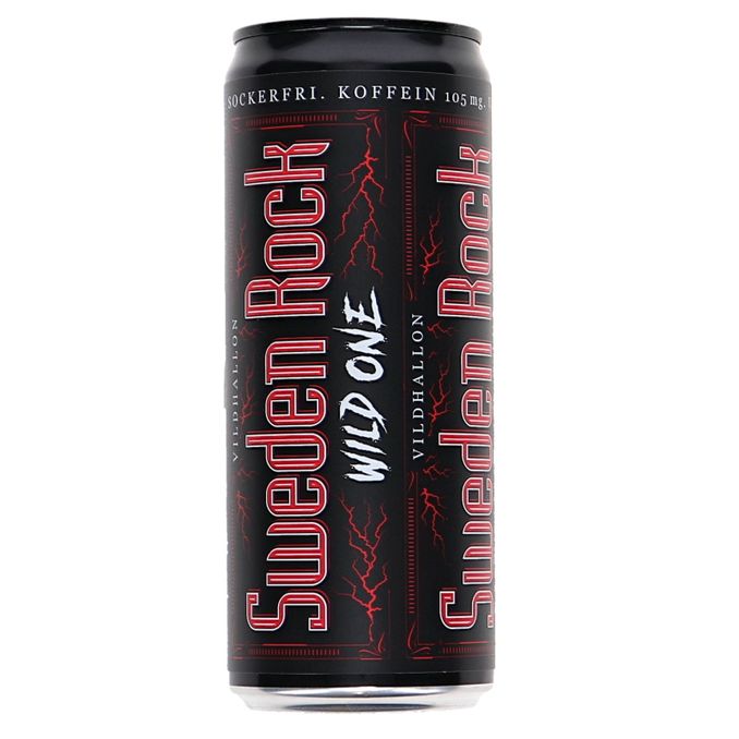 Sweden Rock Drinks Energidryck Vildhallon