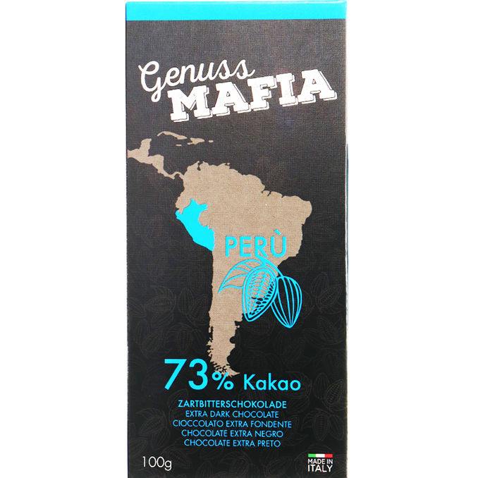 Genuss Mafia Extra Dunkle Schokolade Peru