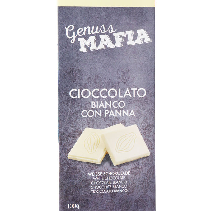 Genuss Mafia Weiße Schokolade mit Sahne
