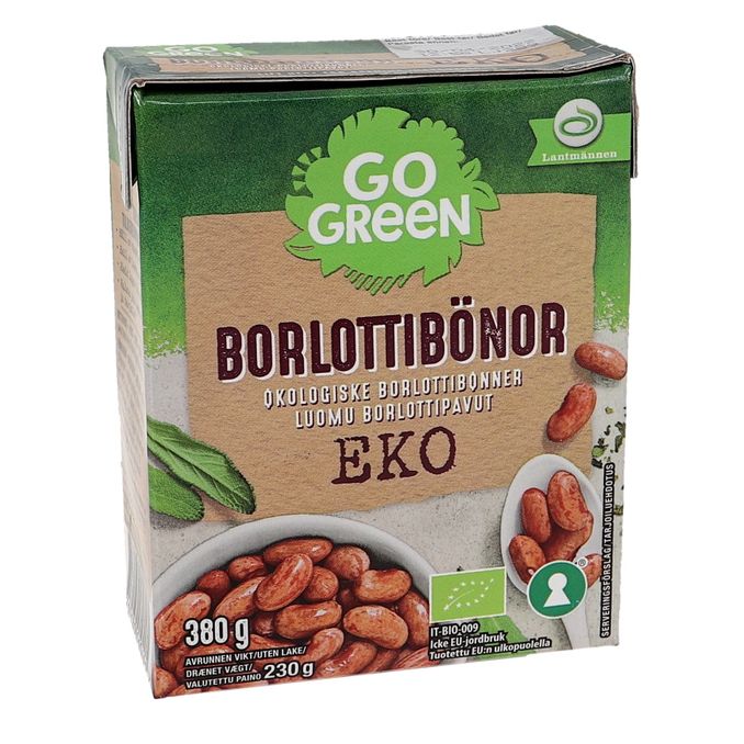 GoGreen Eko Borlottibönor