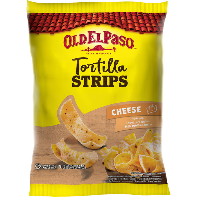 Old El Paso Crunchy Cheese Tortillalastut