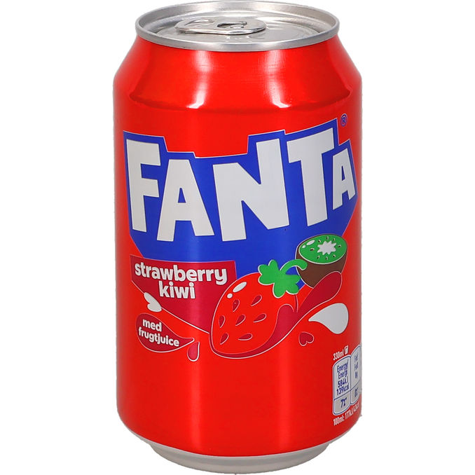 Virvoitusjuoma Fanta Strawberry & Kiwi 