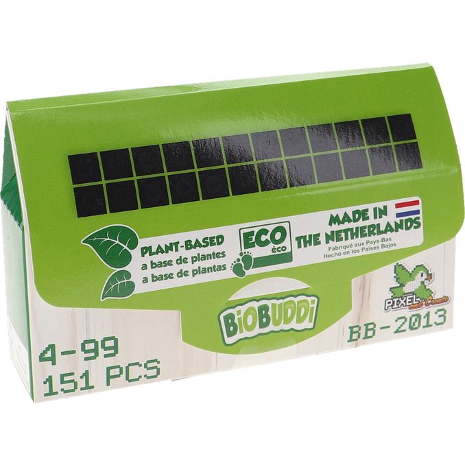 BioBuddi Bio Pixels Sort 150 stk