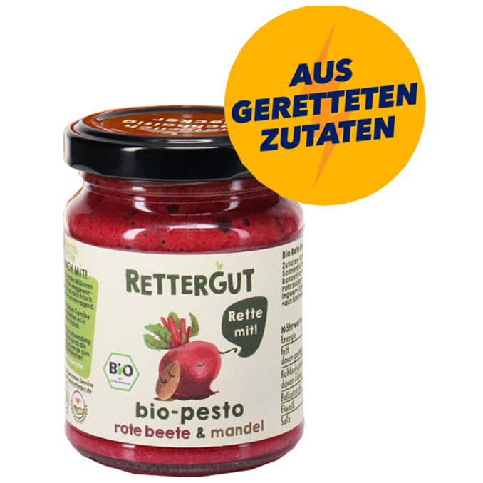Rettergut BIO Pesto Rote Beete & Mandel