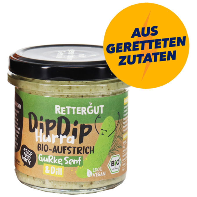 Rettergut BIO Aufstrich Gurke, Senf & Dill