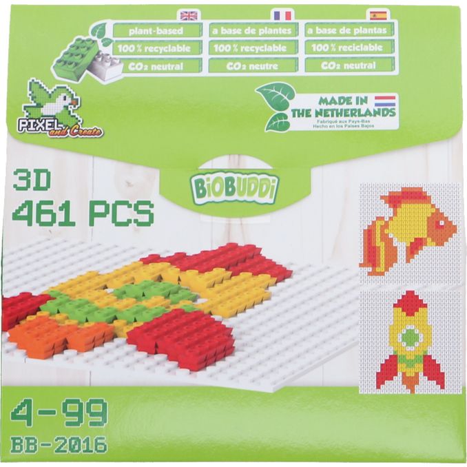 BioBuddi Bio Pixel Fisk / Raket