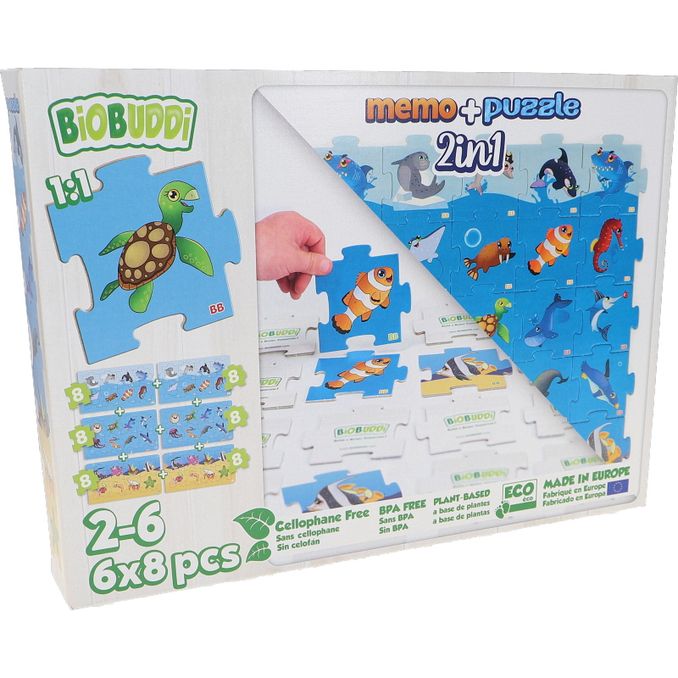 BioBuddi Bio Memo & Puzzle Havet