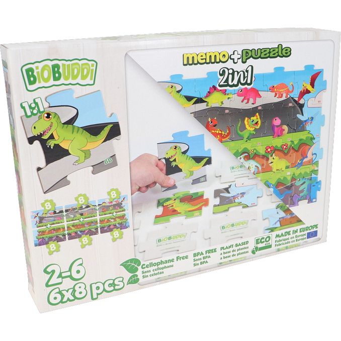 BioBuddi Bio Memo & Puzzle Dino