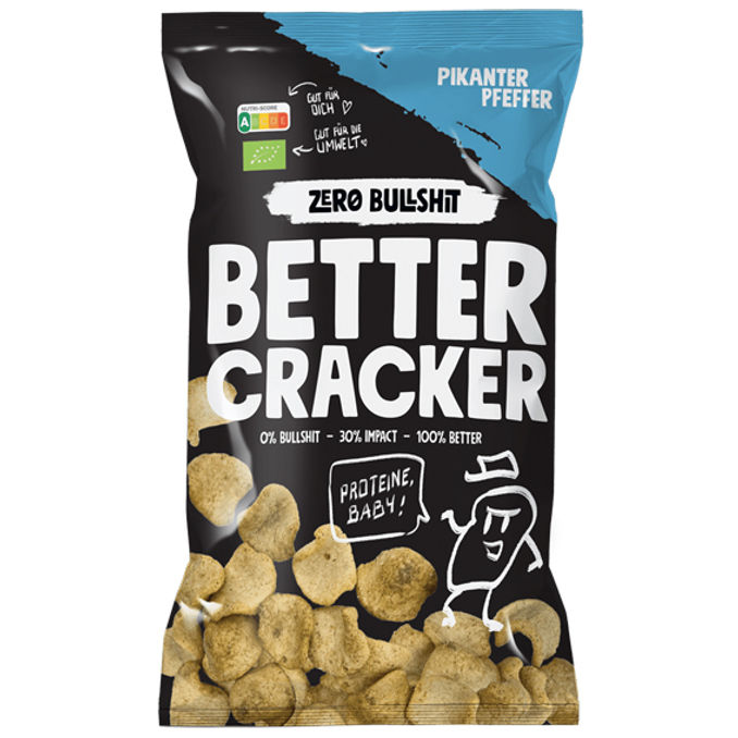 Zero Bullshit BIO Better Cracker Pikanter Pfeffer