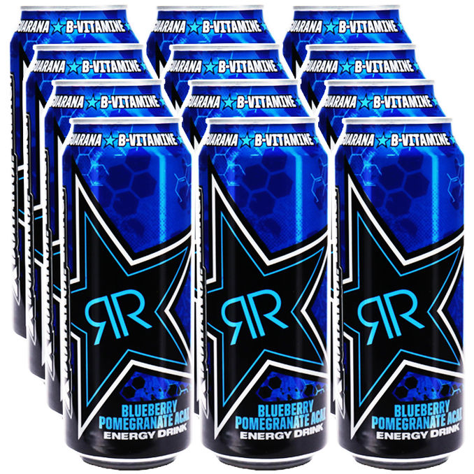 Rockstar XDURANCE Blueberry, 12er Pack (EINWEG) zzgl. Pfand