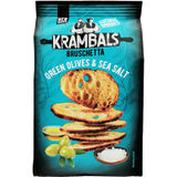 Krambals Bruschetta Brotchips Green Olives & Sea Salt