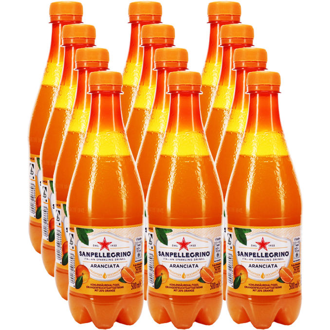 San Pellegrino Limonade Aranciata, 12er Pack (EINWEG) zzgl. Pfand