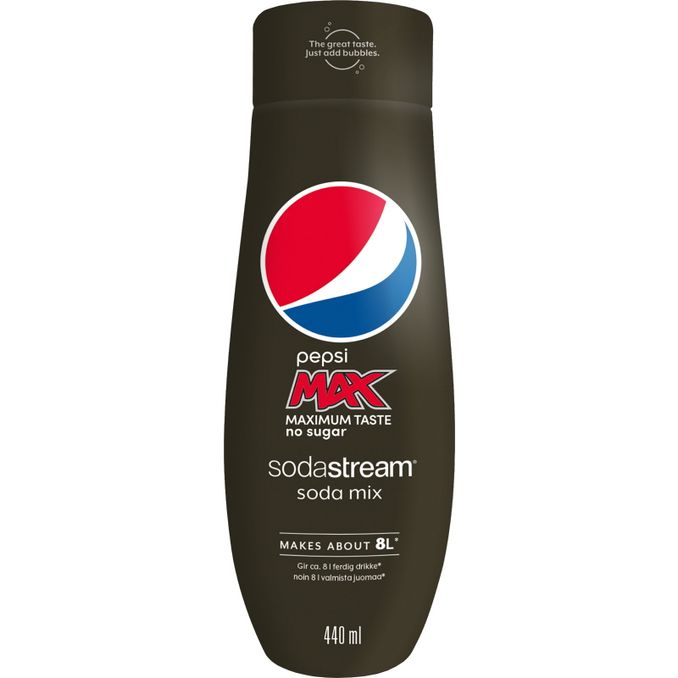 2 x Sodastream Pepsi Max Sirup 440 ml