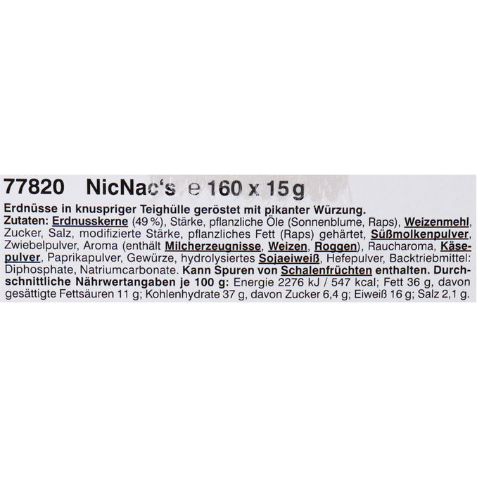 Lorenz Nic Nac's Original, 160er Pack