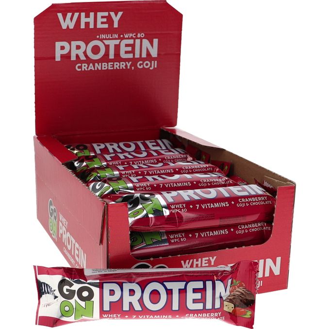 Go On Proteiinipatukka Karpalo 24-pack