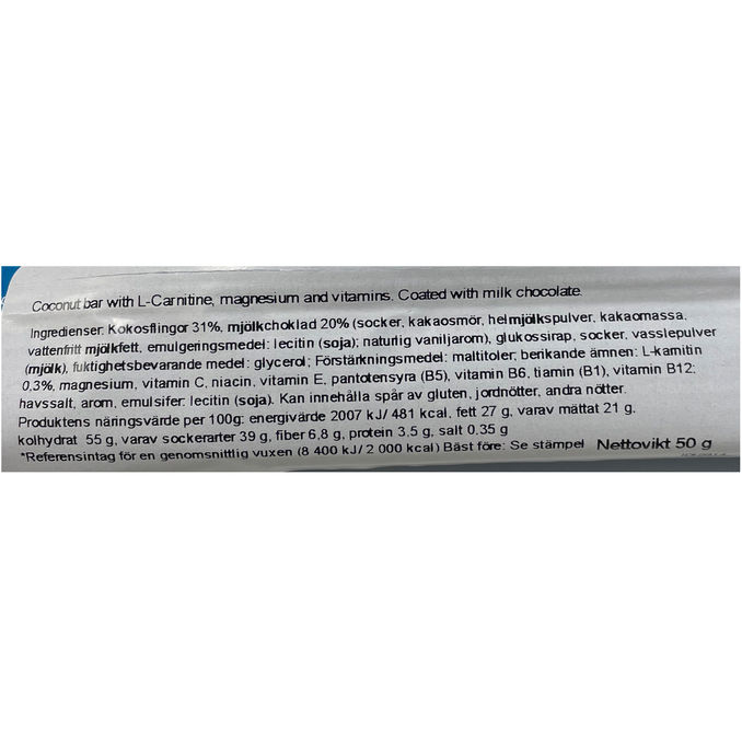Sante Kokosnöt Bars 24-Pack