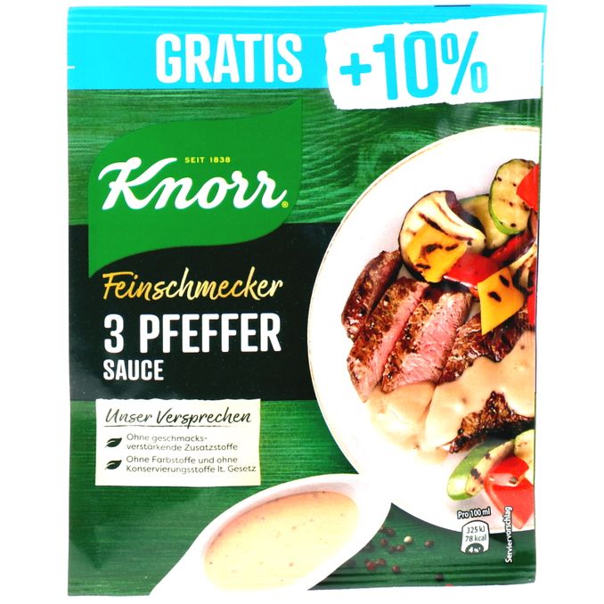 Knorr 3 Pfeffer Sauce (+10%)