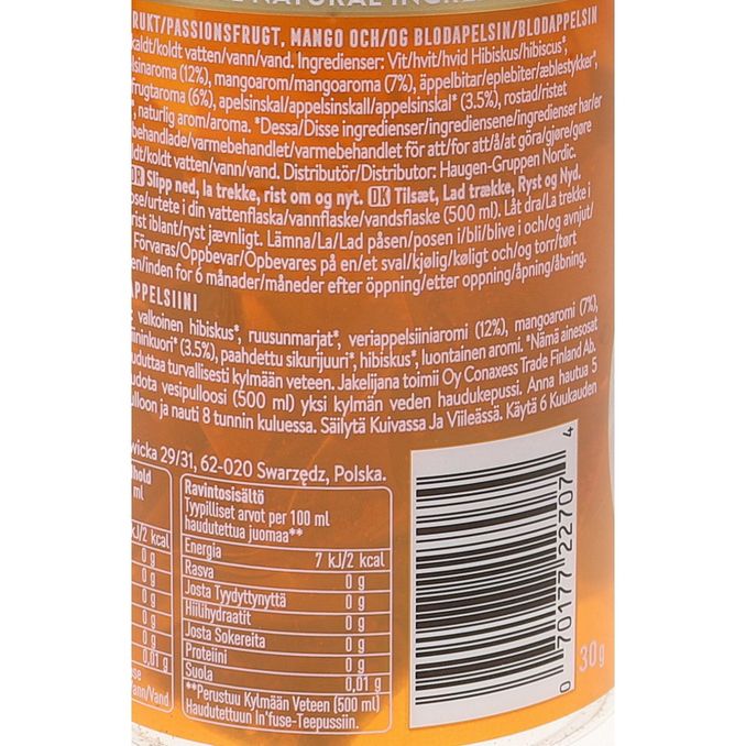 Twinings Iste Passionsfrukt Mango Blodapelsin