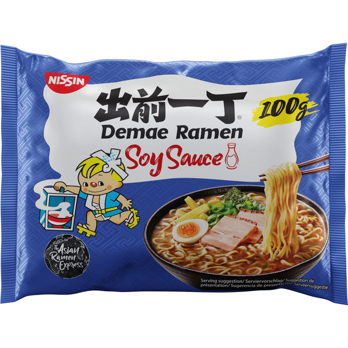 Nissin Instantnudeln Ramen Tokyo Sojasauce