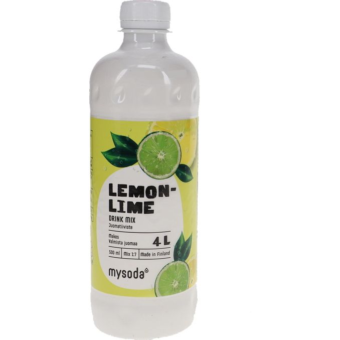 Läs mer om Mysoda Sugar Free Lemon-Lime Smakextrakt 4L