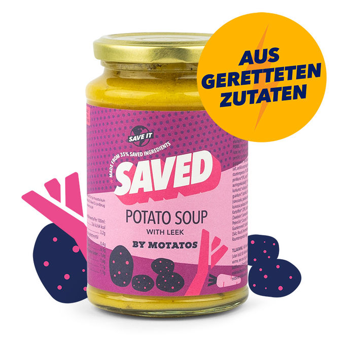 SAVED By Motatos BIO Suppe Kartoffel & Lauch