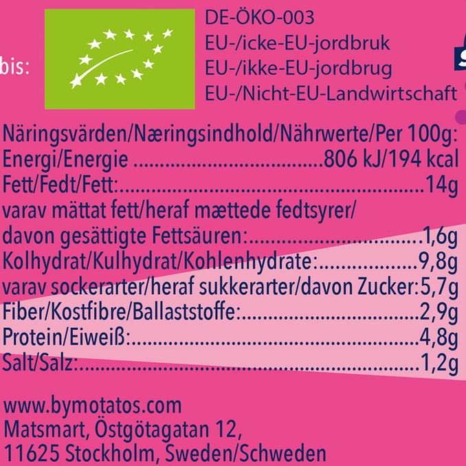 SAVED By Motatos Spread - Kryddig Paprika