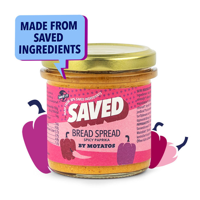SAVED By Motatos Spread - Kryddig Paprika