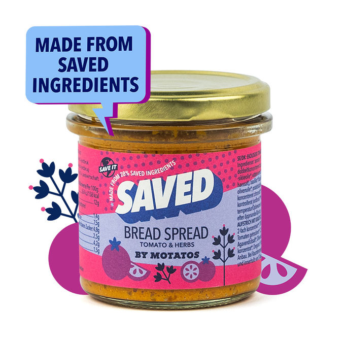 SAVED By Motatos Spread - Tomat & Örter