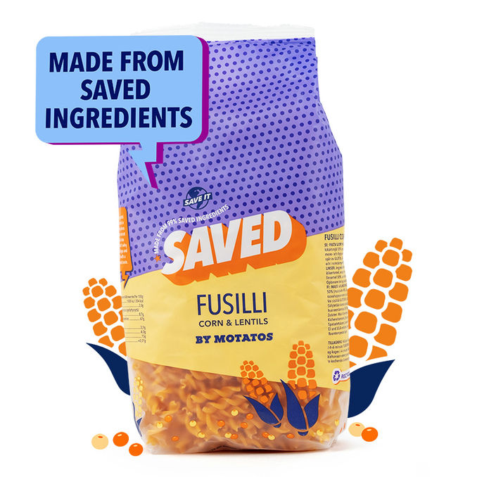 SAVED By Motatos Fusilli - Majs & Röda linser