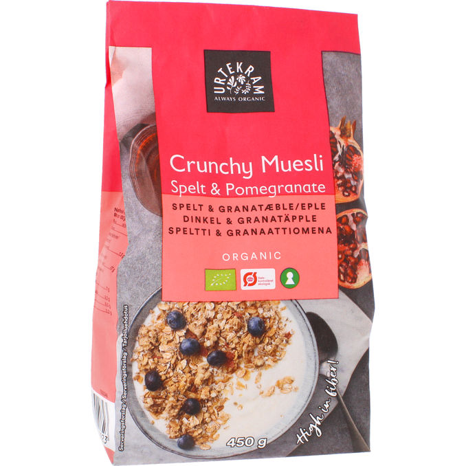 Urtekram Müsli Dinkel & Granatäpple Eko
