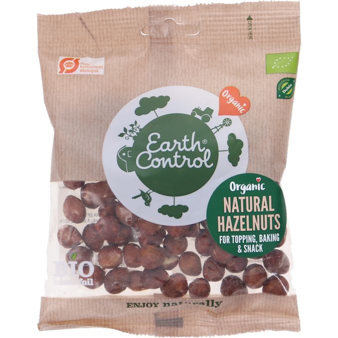 Earth Control 2 x Naturella Hasselnötter Eko