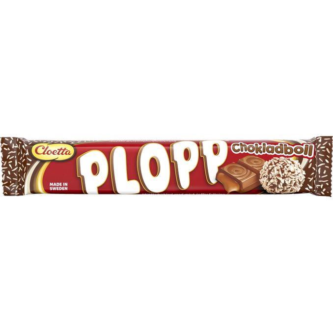 partiskhed tunnel klippe Plopp Mælkechokolade m. Kokos, 50g fra Plopp | Motatos