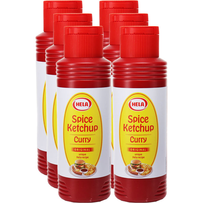 Hela Curry Ketchup Original, 6er Pack