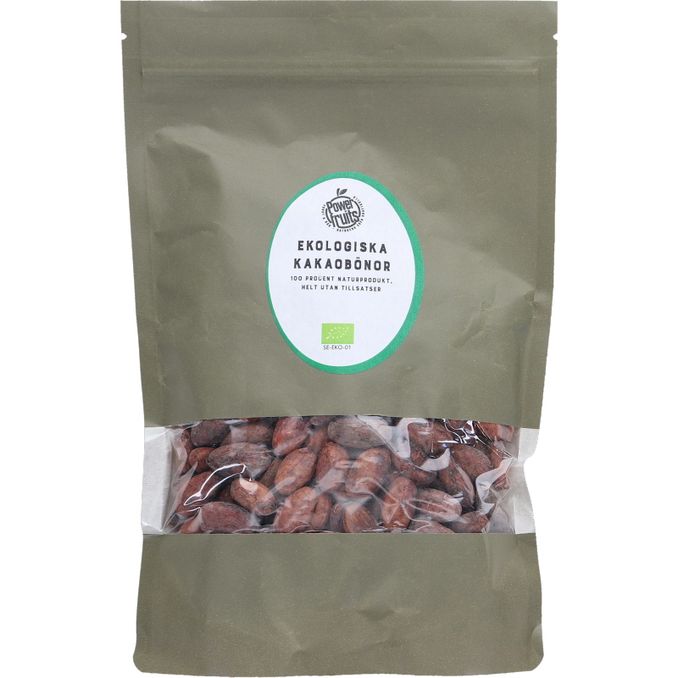 Powerfruits Kakaobönor Premium Eko