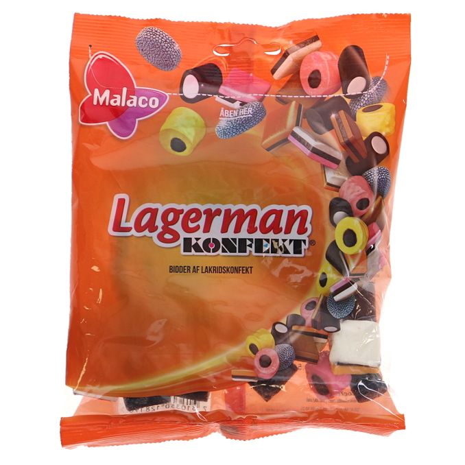 Cloetta Malaco Lagerman Konfekt 190 gr