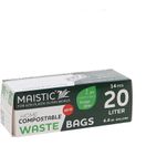 Maistic - Affaldsposer komposterbare 20 L Økologiske