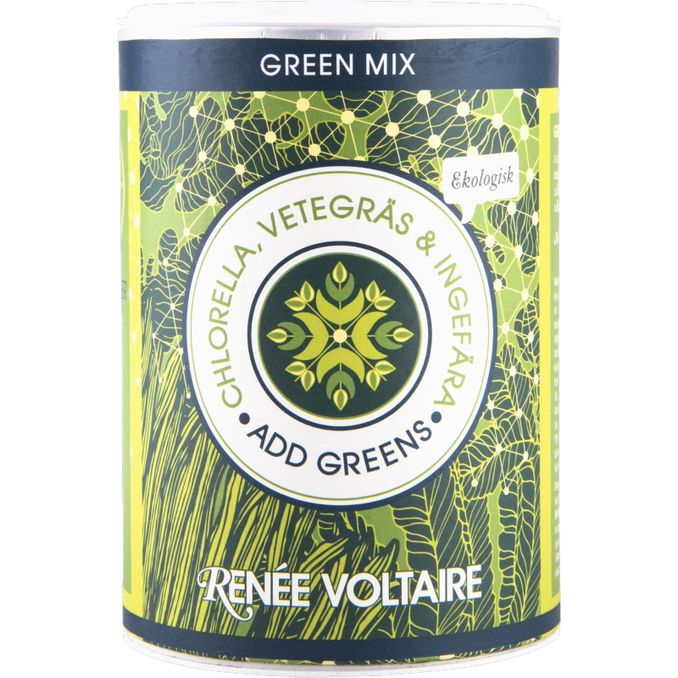 Renée Voltaire Greenmix Chlorella, Vetegräs & Ingefära Eko