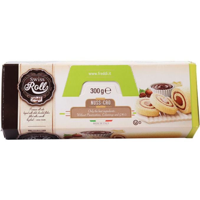 Swiss Roll Nuss-Kakao